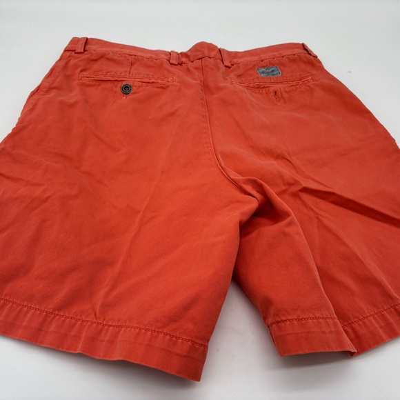 Southern tide vintage chino orange sz 34 shorts - Picture 4 of 5